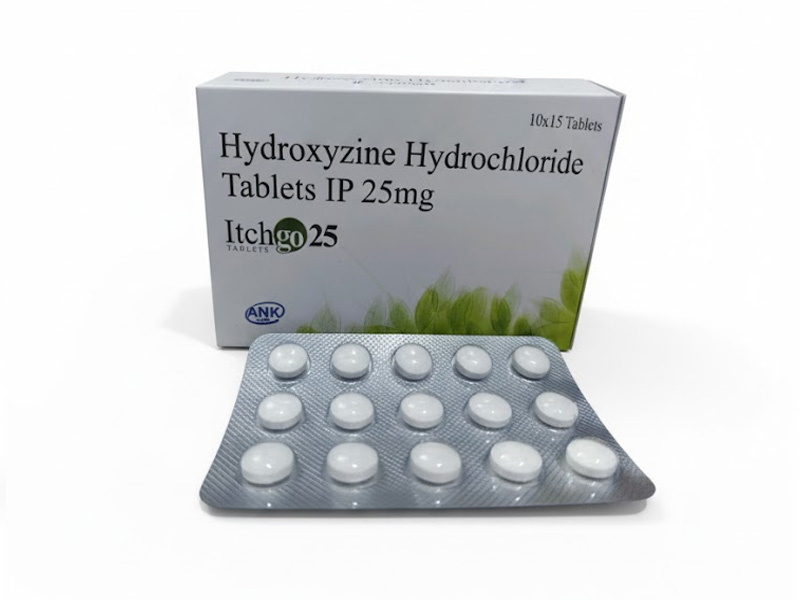 Hydroxyzine Hydrochloride Tablets IP 25mg