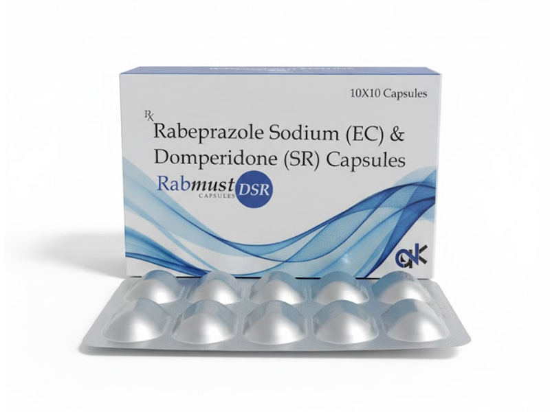 Rabeprazole Sodium (EC) & Domperidone (SR) capsules