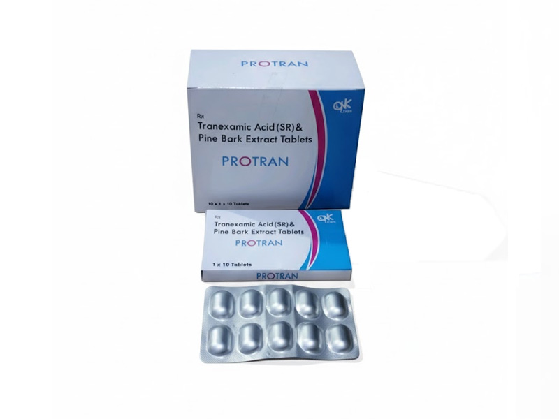 Tranexamic Acid (SR) & Pine Bark Extract Tablets